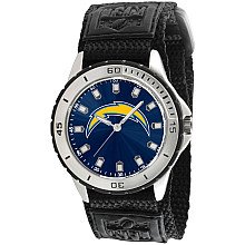 Gametime San Diego Chargers Veteran Velcro Watch