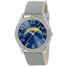 Gametime San Diego Chargers Women's Glitz Watch