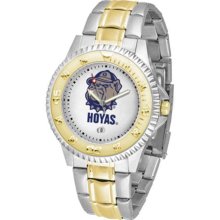 Georgetown University Hoyas Mens Stainless 23Kt Watch