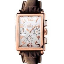 Gevril Men's 5110 Rose Gold Avenue of Americas Automatic Chronograph Watch