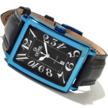 Gevril Men's Avenue of the Americas Limited Edition Automatic Leather Strap Watch