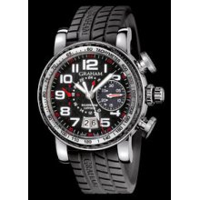 Graham Silverstone Luffield Black Racer Watch 2GSIUS.B05A