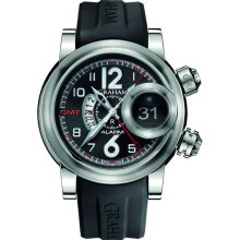 Graham Swordfish Grillo Alarm GMT Black