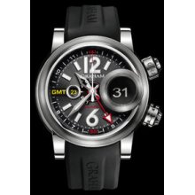 Graham Swordfish Grillo Alarm GMT Black Eye Watch 2SWGS.B23A