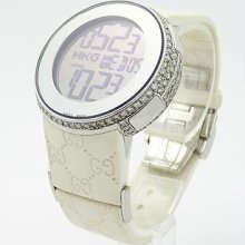 Gucci 114 5 Carats Diamonds Digital Lady's Watch