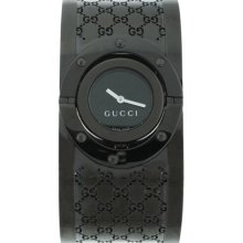 Gucci Twirl Black Dial Ladies Watch YA112431