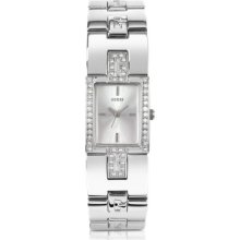 Guess Designer Women's Watches, Hopscotch Stainless Steel Signature Watch