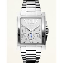 GUESS Silver-tone Classic Dress Watch