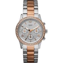 GUESS Two-Tone Chronograph Ladies Watch U0122L1