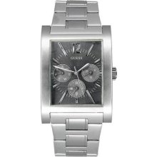 - Guess - Wrist Watch - Men's - Stainless Steel - Designer - Rectangle