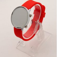 Hot Selling Digital Display Led Plane Wrist Watch Red