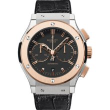 Hublot Men's Classic Fusion 45mm Black Dial Watch 521.NO.1180.LR