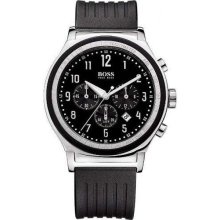 Hugo Boss Rubber Chronograph Men's Watch 1512323