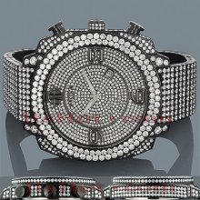 Iced Out Arctica Mens Diamond Watch 35.25ct