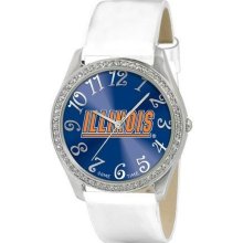 Illinois Fighting illini Ladies Watch - Designer Diamond Watch