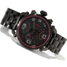 Infrared Men's Red Ops Swiss Mechatronic Quartz Chronograph Bracelet Watch