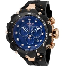 Invicta 1525 Reserve Venom II Blue Dial Chronograph Men's Watch