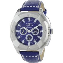 Invicta Men's 7290 Signature II Collection Multi-Function Leather Watch