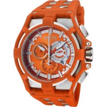 Invicta Men's Reserve Akula Chronograph Orange Dial Orange