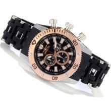 Invicta Men's Sea Spider Quartz Chronograph Polyurethane Bracelet Watch