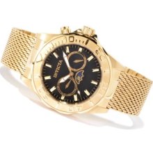 Invicta Men's Sea Wizard Quartz Stainless Steel Bracelet Watch