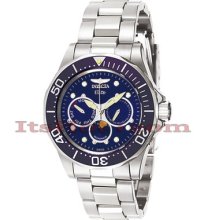 INVICTA WATCHES MENS ELITE MOON PHASE DIVER BLUE 7088