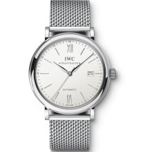 IWC Men's Portofino Silver Dial Watch IW356505