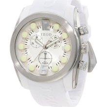 IZOD Challenger Chronograph White Sports Watch