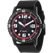 Izod Men's Watch Izs3/3.black.red