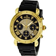 JBW Victory Sport Gold Black Womens Watch 6242-D