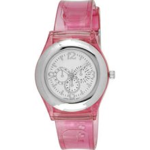 Jelly Strap Watch Pink - One Size