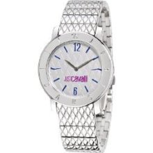 Just Cavalli Men's & Women's Stainless Steel Case Mineral Watch R7253191645