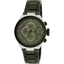 Kenneth Cole Gent's Chronograph Green Rubber Strap KC9003 Watch