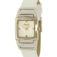 Kenneth Cole KC2737 White Calf Skin Quartz Women's Watch