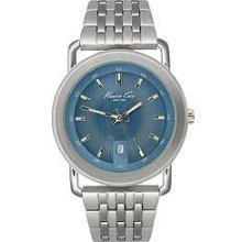 Kenneth Cole Ny Classic Steel Date Watch Kc3938