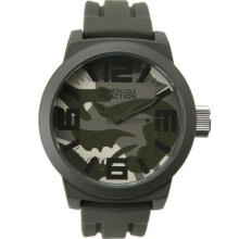 Kenneth Cole Reaction Rk1295 Men's Green Camouflage Watch