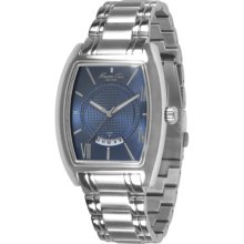 Kenneth Cole Steel Barrel Case Watch - Jewelry