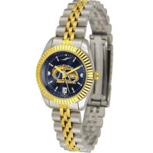 Kent State University Ladies Gold Dress Watch