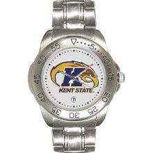 Kent State University Men's Stainless Steel Logo Watch