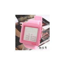 korea-sryle fashion led digital electronic watches for female