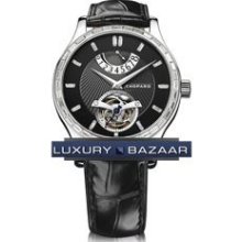 L.U.C. Tourbillon (WG-Diamonds / Black / Leather)