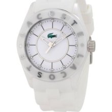 Lacoste White Silicone Ladies Watch 2000672