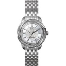 Ladies' Bulova Brightwater Precisionist Diamond Accent Watch with