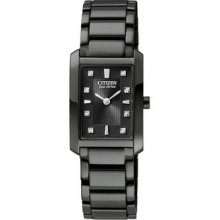 Ladies' Citizen Palidoro Black Dial Watch