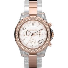 Ladies' Michael Kors Clear Resin Watch