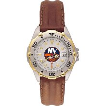 Ladies' New York All Star Watch with Leather Strap