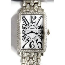 Ladies Small Franck Muller Long Island Jewelry 902QZDB Watch