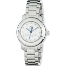 Ladies Stainless Steel Swarovski Crystals Dial Watch