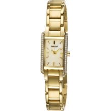 LB1384P Accurist Ladies Core Classic Crystals Gold Watch