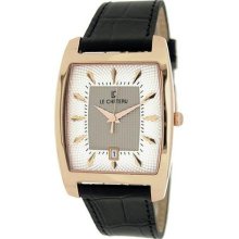 Le Chateau Men's '7074M' Classica Collection Textured Dial Watch